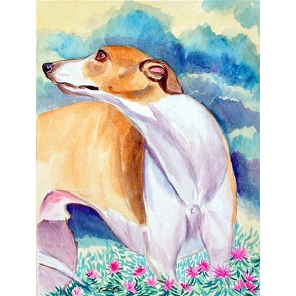 Carolines Treasures 11 x 15 in. Whippet Garden Size Flag 7220GF